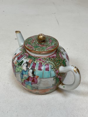 Lot 266 - A 19th century Chinese Canton enamel Famille...