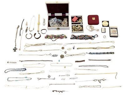 Lot 1627 - A large quantity of assorted costume jewellery,...