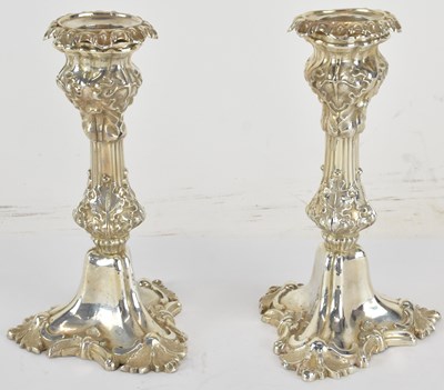 Lot 1057 - HENRY WILKINSON & CO; a pair of Victorian cast...