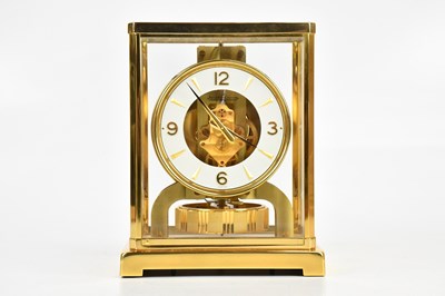 Lot 2368 - JAEGER-LECOULTRE; a cased Atmos clock, with...