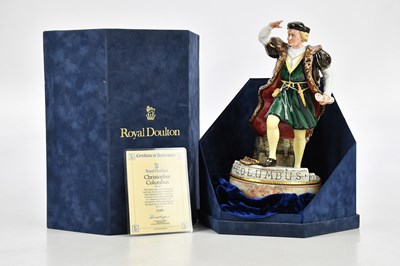 Lot 124 - ROYAL DOULTON; a limited edition figure of...