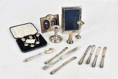 Lot 1547 - T W & S; a George V set of six hallmarked...