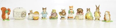 Lot 169 - BESWICK; a collection of Beatrix Potter...