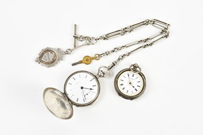 Lot 1682 - LA MIGNONNE; a silver cased lady's pocket...