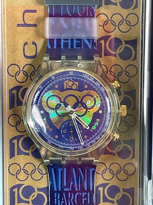 Lot 427 - SWATCH; One Hundred Years of the Olympic...