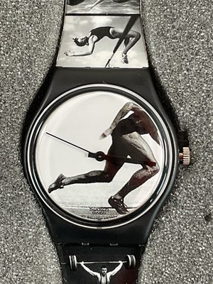Lot 428 - SWATCH; a 1996 Olympic Games watch, in...