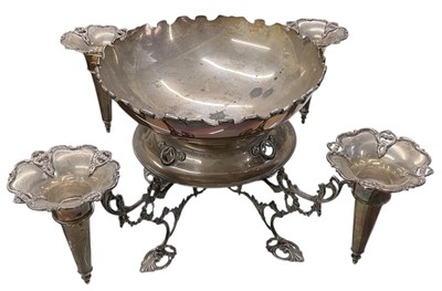 Lot 1032 - ELKINGTON & CO; an Edwardian hallmarked silver...