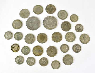 Lot 685 - Two George V crowns, 1935, and a collection of...