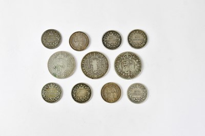 Lot 703 - Three Victorian half-crowns, 1891 and two 1900,...