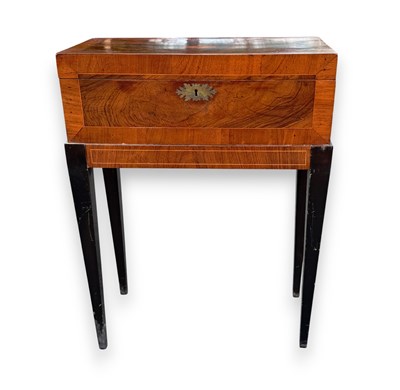 Lot 1285 - A 19th century mahogany and rosewood...