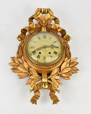 Lot 2358 - ROB ENGSTROM, STOCKHOLM; a Swedish gilt wood...