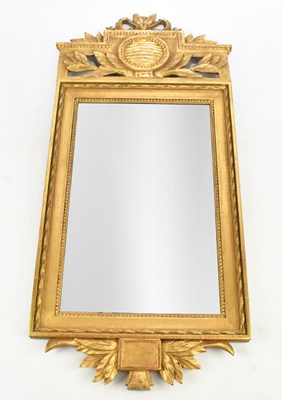 Lot 2285 - An early 20th century Swedish carved gilt...