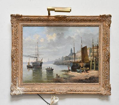 Lot 532 - EUGENIO ALVEREZ DUMONT (1864-1927); oil on...