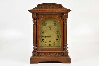 Lot 2378 - An early 20th century German pine and carved...