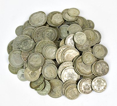 Lot 722 - A collection of half-silver coinage, to...