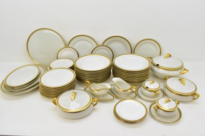 Lot 245 - HAVILAND, FRANCE; a sixty-two part dinner set...
