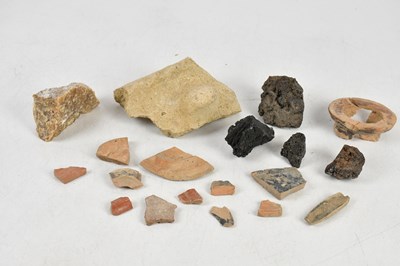 Lot 1347 - A small collection of assorted Roman pottery...
