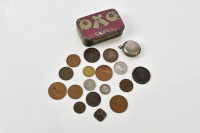 Lot 2544 - A small collection of coins including Edward...