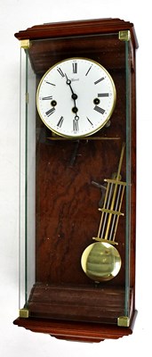 Lot 161 - HERMLE; a contemporary eight-day musical wall...