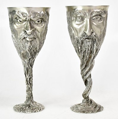 Lot 289 - LORD OF THE RINGS; two Royal Selangor pewter...
