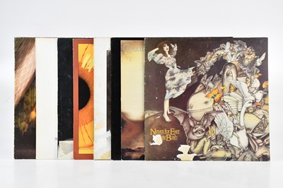 Lot 1193 - KATE BUSH; seven albums comprising Lion Heart...
