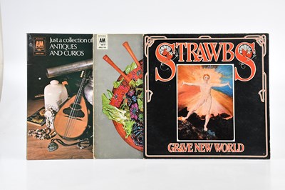 Lot 1194 - STRAWBS; three albums comprising Grave New...