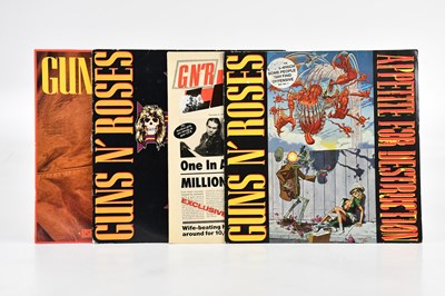 Lot 1195 - GUNS N' ROSES; three albums comprising...
