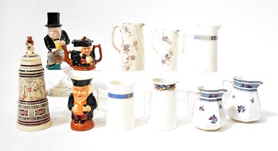 Lot 192 - A quantity of ceramics including two character...