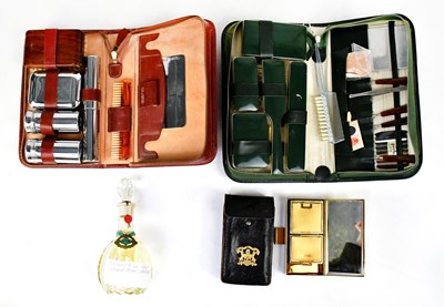 Lot 360 - A bottle of 1930s eau de cologne blue and gold...