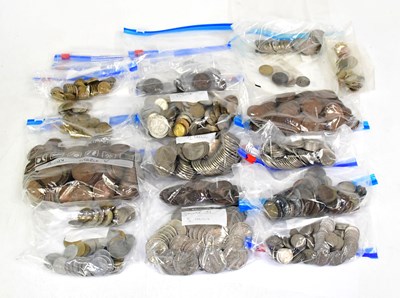 Lot 681 - A collection of mostly pre-decimal UK coinage...