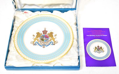 Lot 212 - SPODE; a 'The Imperial Plate of Persia'...