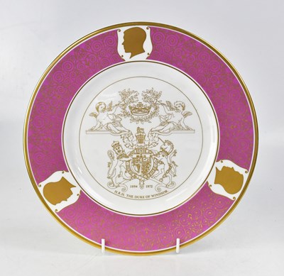 Lot 205 - COALPORT; four limited edition plates,...