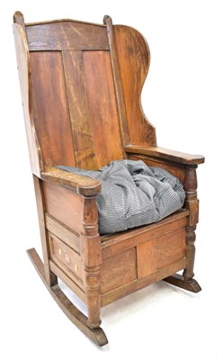 Lot 128 - An early 19th century and later oak jointed...