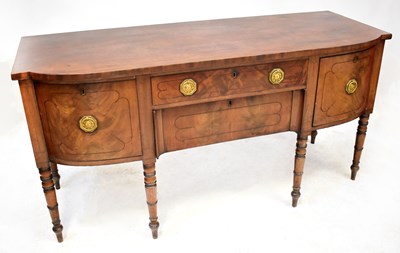 Lot 85 - An early 19th century mahogany sideboard, with...