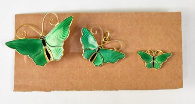Lot 837 - DAVID ANDERSEN, NORWAY; a set of two...