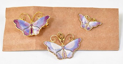 Lot 839 - DAVID ANDERSEN, NORWAY; a set of two...
