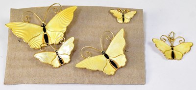 Lot 844 - DAVID ANDERSEN, NORWAY; a set of four...