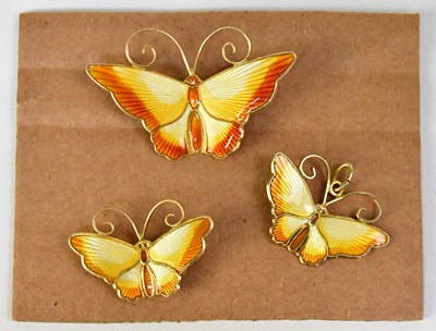 Lot 841 - DAVID ANDERSEN, NORWAY; a set of two...