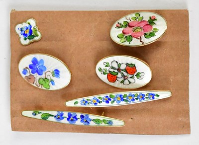 Lot 847 - DAVID ANDERSEN, NORWAY; a group of...