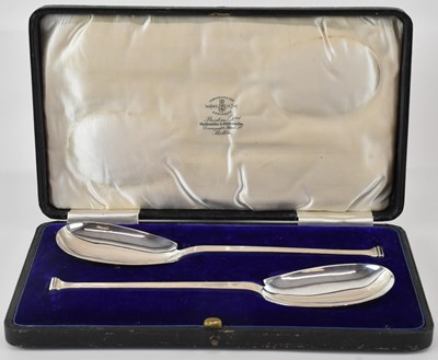 Lot 1059 - COOPER BROS & SONS LTD; a pair of cased George...