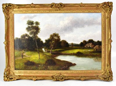 Lot 449 - G. THOMPSON; a pair of late 19th/early 20th...