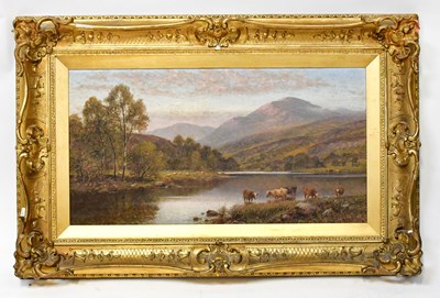 Lot 465 - ALFRED AUGUSTUS GLENDINING SNR; oil on canvas,...