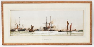 Lot 345 - CHARLES EDWARD DIXON (1872-1934); watercolour,...