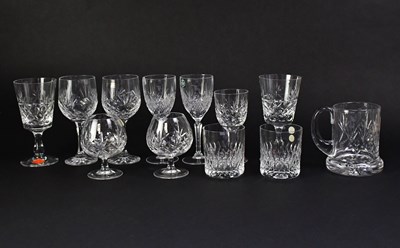 Lot 296 - Various boxed crystal drinking glasses...