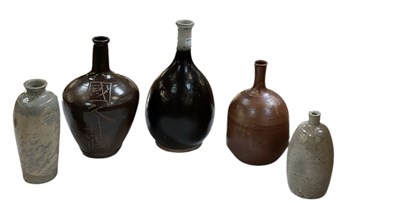 Lot 645 - An early 20th century Japanese Bizen ware...