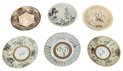 Lot 601 - Three Chinese Ming dynasty pottery Swatow...