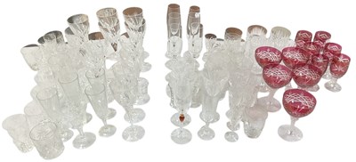 Lot 547 - A large collection of cut, crystal and...