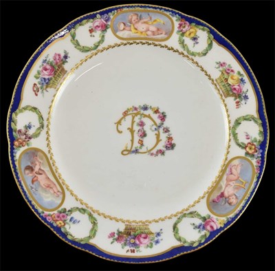 Lot 479 - SEVRES; a late 18th/early 19th century...
