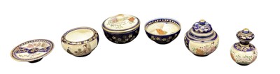 Lot 654 - Six pieces of early 20th century Japanese...