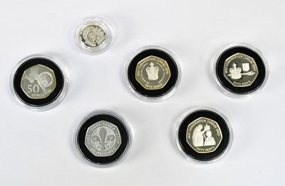 Lot 713 - WESTMINSTER MINT; five encapsulated silver...